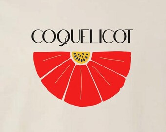 Sudadera de amapola francesa Coquelicot