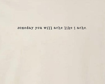 Sudadera con ambiente de los 90 "Algún día te dolerá"