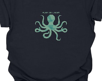 Alien de L'Ocea Octopus Cotton Tee