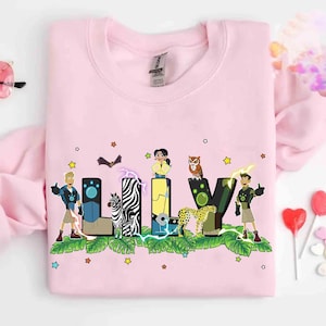 Custom Name Wild Kratts Comfort Colors T-Shirt, Wild Kratts Theme Matching Tee, Animal Kingdom Disneyland Trip Shirt, WDW Epcot Theme Park
