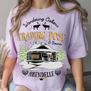 Disney Frozen Wandering Oaken&#39;s Trading Post Comfort Colors Shirt, Yoo Hoo Big Summer Blowout, WDW Epcot Center Magic Kingdom Disneyland Tee