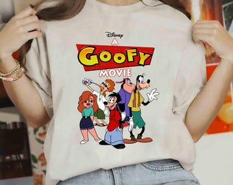 Vintage Disney A Goofy Movie Comfort Colors T-Shirt, Goofy Max Goof Roxanne Tee, Magic Kingdom Disneyland Trip Shirt, Birthday Gift Tee