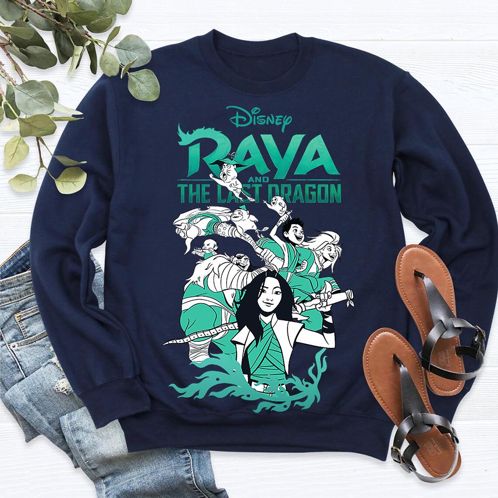 Disney Raya And The Last Dragon Comfort Colors T-Shirt, Disneyland Family Matching Shirt, Disney Vacation Tee, WDW Epcot Theme Park Shirt