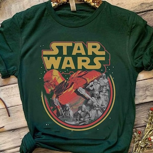Star Wars The Rise of Skywalker Retro Knights of Ren Comfort Colors Shirt, Kylo Ren Shirt, Star Wars Fans Gift, Galaxy&#39;s Edge Disneyland Tee