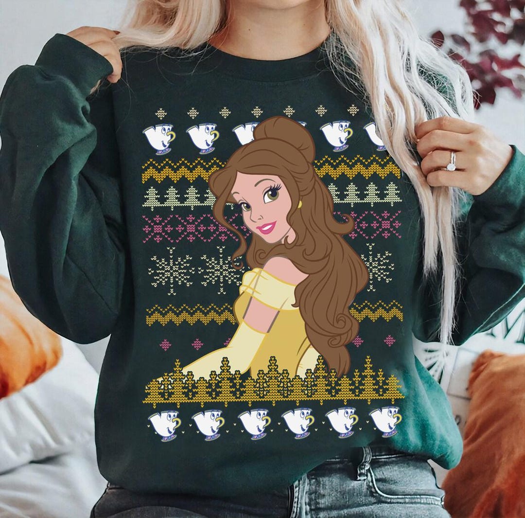 コンフォートカラーズ ディズニープリンセス ベル アグリー スウェット