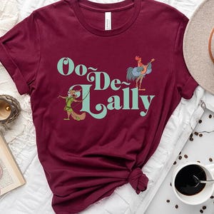 Camiseta Disney Robin Hood Oo-De-Lally Comfort Colors, camiseta Magic Kingdom Disneyland, regalo de cumpleaños familiar, camiseta para adultos y niños pequeños
