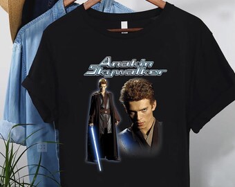 Star Wars Anakin Skywalker Portrait Comfort Colors Shirt, Star Wars Fans Galaxy's Edge Disneyland Family Matching Tee, BTW Epcot Theme Park
