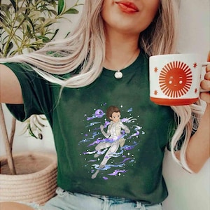 Star Wars The Empire Strikes Back Anime Style Princess Leia Comfort Colors T-Shirt, Galaxy&#39;s Edge Magic Kingdom Disneyland Family Trip Shirt