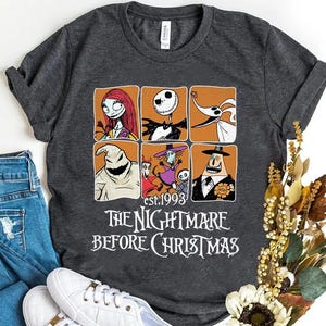 a t - shirt that says the nightmare before christmas