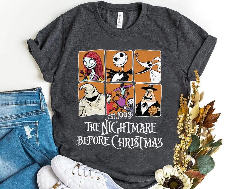 a t - shirt that says the nightmare before christmas