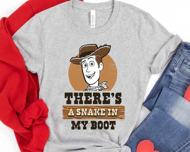 there's a snake in my boot t - shirt