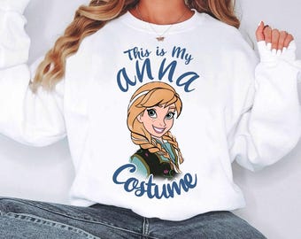 Déguisement La reine des neiges Disney T-shirt couleurs confort, chemise Disney Princess Magic Kingdom Disneyland, t-shirt cadeau d'anniversaire