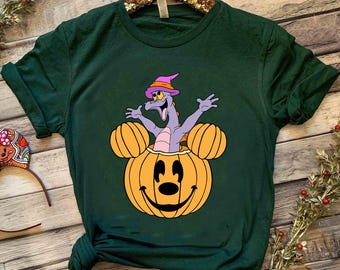 Figment Dragon Halloween Pumpkin Comfort Colors Shirts, Epcot Disney Halloween Costume Shirt, Disneyland Spooky Season Family Holiday Trip