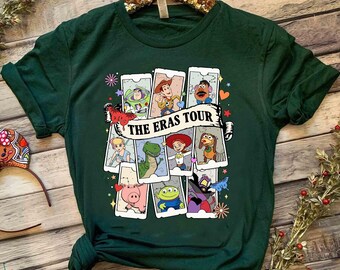 Toy Story The Eras Tour Comfort Colors Shirt, Woody Buzz Lightyear Jessie Bo Peep Shirt, Toy Story Tee, Magic Kingdom Disneyland Shirt