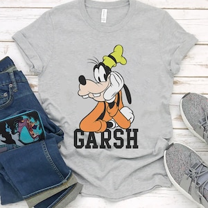 Disney Mickey and Friends Garsh Goofy Comfort Colors T-Shirt, Disney Goofy Shirt, Magic Kingdom Disneyland Family Vacation Shirt