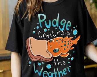 Disney Lilo & Stitch Pudge Controls The Weather Comfort Colors T-Shirt, WDW Epcot Theme Park Magic Kingdom Disneyland Family Matching Tee