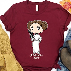 Star Wars Cute Princess Leia Comfort Colors T-Shirt, The Rebels Tee, Magic Kingdom Disneyland Family Vacation Shirt, Birthday Gift Tee