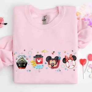 Camiseta de Mickey y sus amigos de Disney Cruise Line, colores cómodos, Disney Wish Treasure Fantasy Magic Dream, camiseta a juego para familias con cruceros de Disney