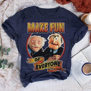 Disney The Muppets Statler e Waldorf prendono in giro tutti Comfort Colors T-shirt, Maglietta Magic Kingdom Disneyland, Maglietta regalo di compleanno