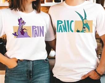 Comfort Colors Disney Hercules Pain And Panic Couple Matching Shirt, Magic Kingdom Disneyland Trip Shirt, Funny Shirts for Couple