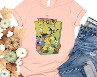 Retro Disney A Goofy Movie Poster Comfort Colors T-Shirt, Magic Kingdom Disneyland Family Vacation Shirt, Birthday Gift Tee