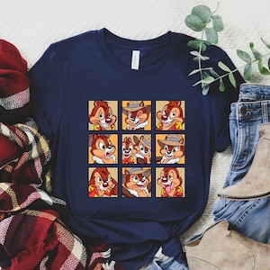 Disney Chip 'n' Dale Comfort Colors Shirt, Disney Rescue Rangers Matching Shirt, Magic Kingdom Disneyland Family Vacation Shirt