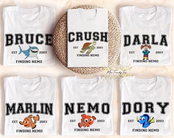 ドリーの簡単コスチューム、ファインディング・ニモのTシャツ