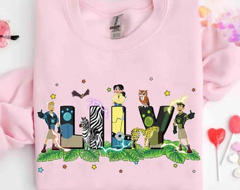 Koszulka z niestandardową nazwą Wild Kratts Comfort Colors, koszulka z motywem Wild Kratts, koszulka Animal Kingdom Disneyland Trip, park rozrywki WDW Epcot
