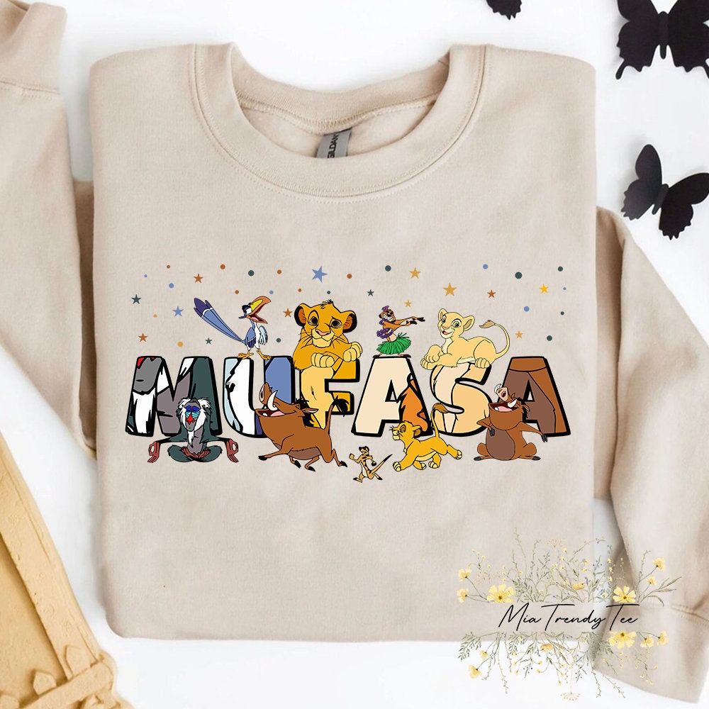 Koszulka z niestandardowym imieniem Król Lew, spersonalizowana koszulka z nadrukiem Disney Simba Timon Pumbaa, koszulka z nadrukiem dla dzieci i małych dzieci Disneyland Vacation Holiday Family Gift