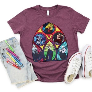 Disney Villains Comfort Colors Shirt, Ursula Cruella Maleficent Evil Queen Mother Gothel Hades, Disney Family Shirts, Matching Disney Shirts