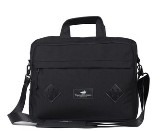 Alpine Division 'Marshall' 1000D Nylon Laptop Case Messenger Bag Black