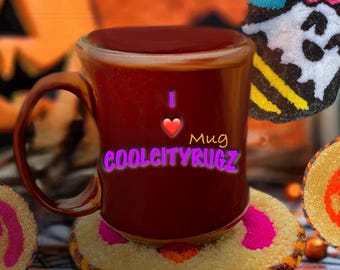 Halloween Mug Rug | Handmade Spooky Fabric Coaster
