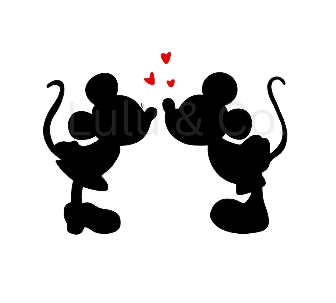 Mickey And Minnie Kissing Silhouette digital File Etsy mickey-and-minnie-kissing-silhouette-digital-file-etsy