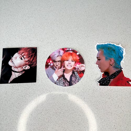 Bigbang Lightsticks Stickers, Gdragon, Cute Planner Stickers, Fun