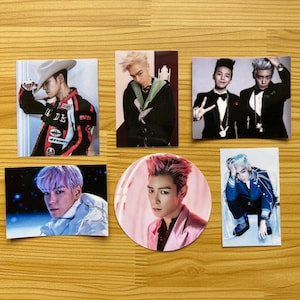 bigbang(ビッグバン)のT.O.P(チェ・スンヒョン)の缶バッジ4種類 bigbang(ビッグバン)のT.O.P(チェ・スンヒョン)の缶バッジ4種類