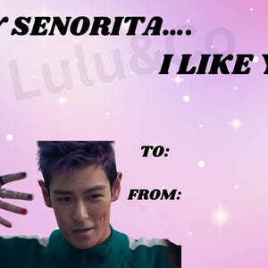 Download digitale Biglietto di auguri di compleanno Thanos/Carta da gioco Squid/T.O.P/ Biglietto di San Valentino Choi Seung Hhyun 6 x 4 DOWNLOAD IMMEDIATO