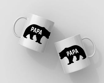 Kubek Papa/Kubek Papa Bear/Prezent na Dzień Ojca/Prezent Papa Bear