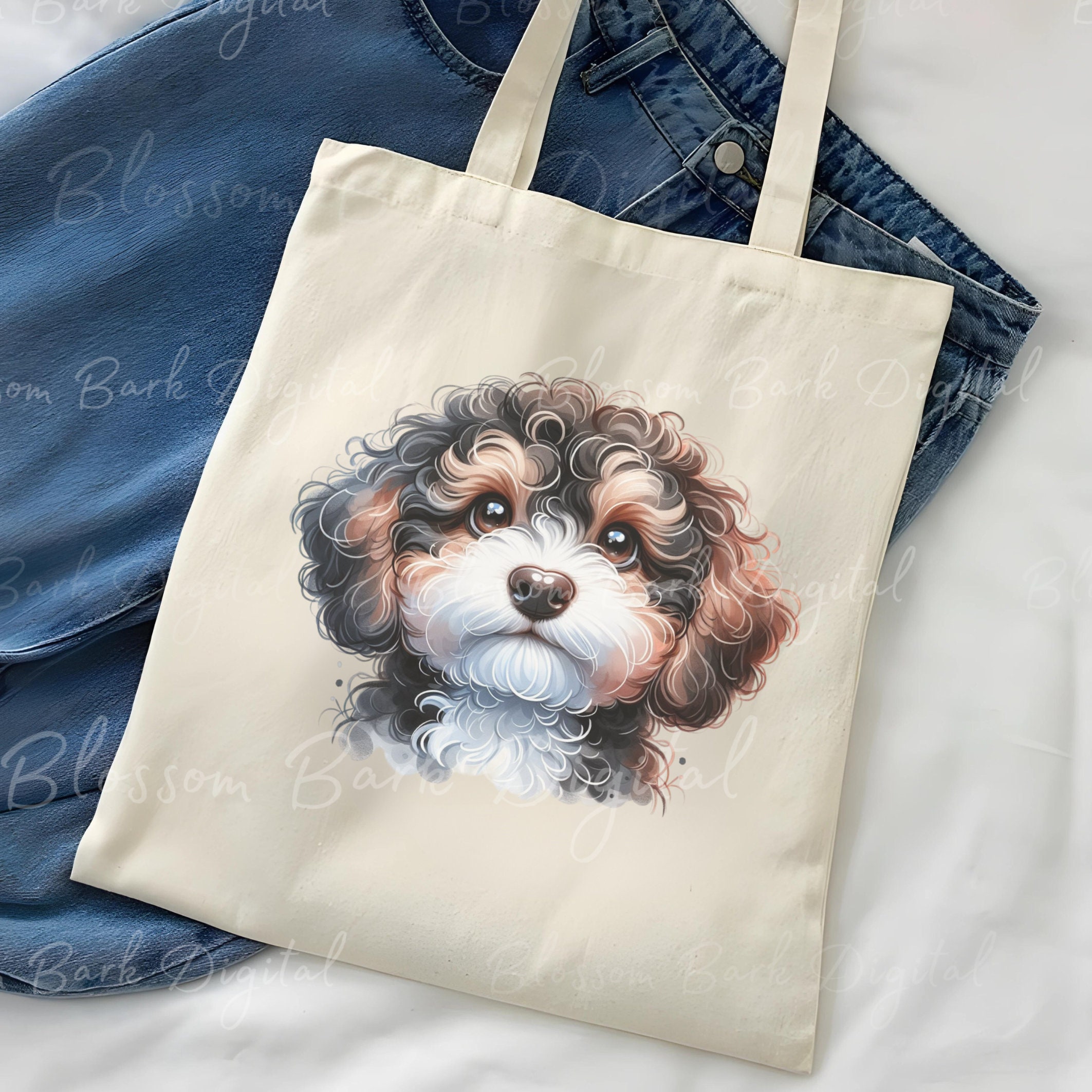 Cute Bernedoodle Dog PNG Instant Download for Cute Doodle Dog Mom Shirt ...