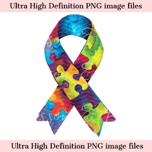 Digitale autisme puzzel lint PNG Autism Awareness png - autisme lint PNG Instant Download voor autistische moeder en therapeut Shirt sublimatie