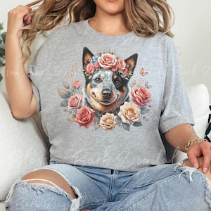 Australian Cattle Dog T-shirt - Unisex Blue Heeler Clothing, Comfortable Fit, Dog Mom Tee Shirt, Dog Apparel, Gift for Pet Parent