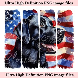 Digital - Brush Stroke Dog png Printable Patriotic Dog Portrait PNG - Labrador Retriever PNG, Download for Hunting Dog Mom 4th of July png