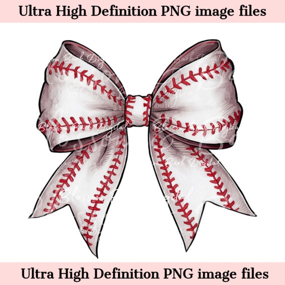 Baseball Bow Baseball Bow