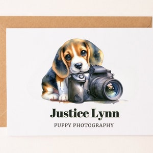Logotipo do fotógrafo de animais de estimação - Marca personalizada da empresa de animais de estimação - Download digital de alta resolução, escolha o design do seu cachorro para fotografia de animais de estimação