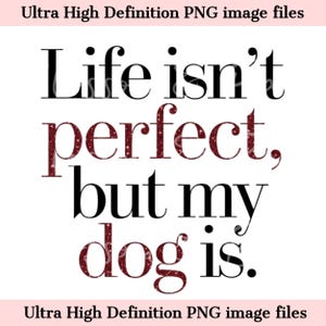 Digital - Linda mamá perro PNG - Cita de mamá peluda PNG - Descarga instantánea para sublimación de camisetas divertidas para peluqueros de mascotas y mamás de perros - para uso comercial