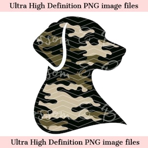 Digital - Hunting Silhouette PNG - Instant Download for Hunting Dog Shirt Sublimation - Hunting Dog PNG - Retriever Dog Logo