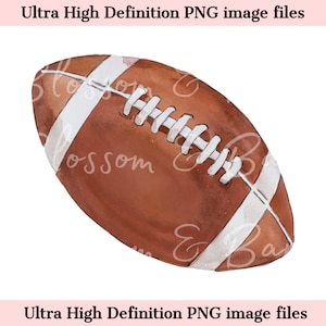 Fútbol digital PNG Temporada de fútbol simple PNG - Descarga de imágenes prediseñadas para diario, calcomanías digitales para planificador - Seguro para uso comercial