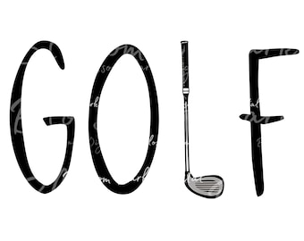 Golf PNG - Instant Download - Simple Golf Club PNG for Cute Golf shirt and tumbler sublimation - Summer Golf PNG  safe for commercial
