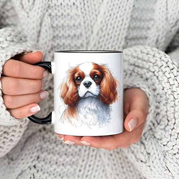 Tazza Cavalier King Charles Spaniel - Tazza in ceramica da 11 once per