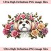 LOVE Tri Color Cavachon Dog" Tote Bag For Sale By