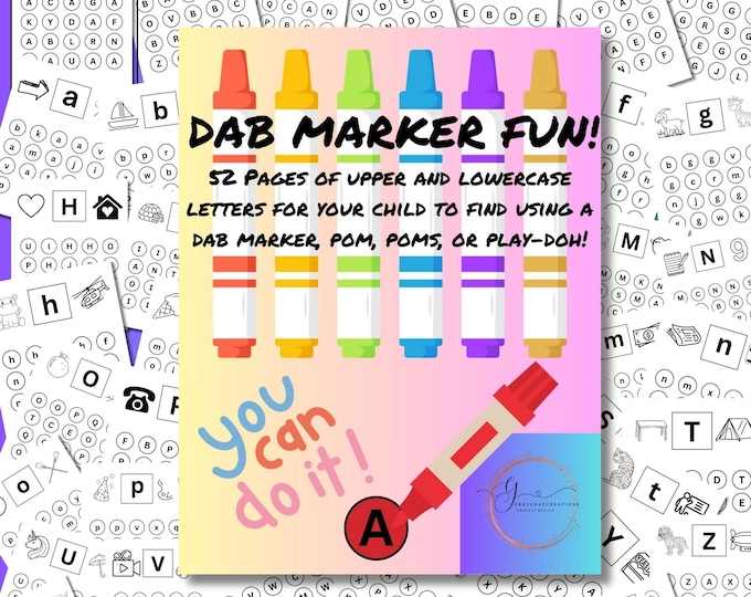 Numbers 1-10 Dot Markers, Dab Markers Preschool Printable, Preschool ...